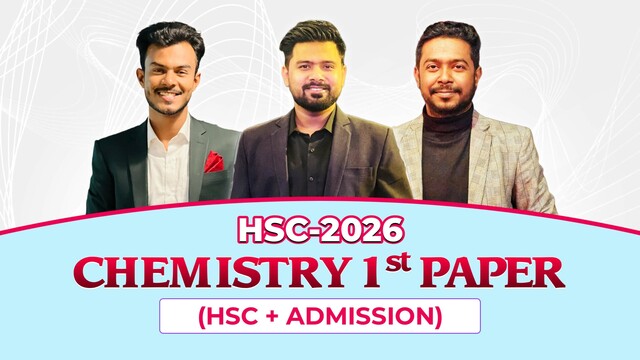 Chemistry 1st Paper - HSC 2026
